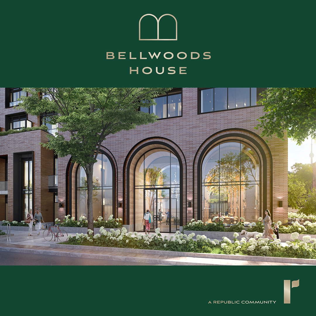 Bellwoods House Entrance Rendering Post