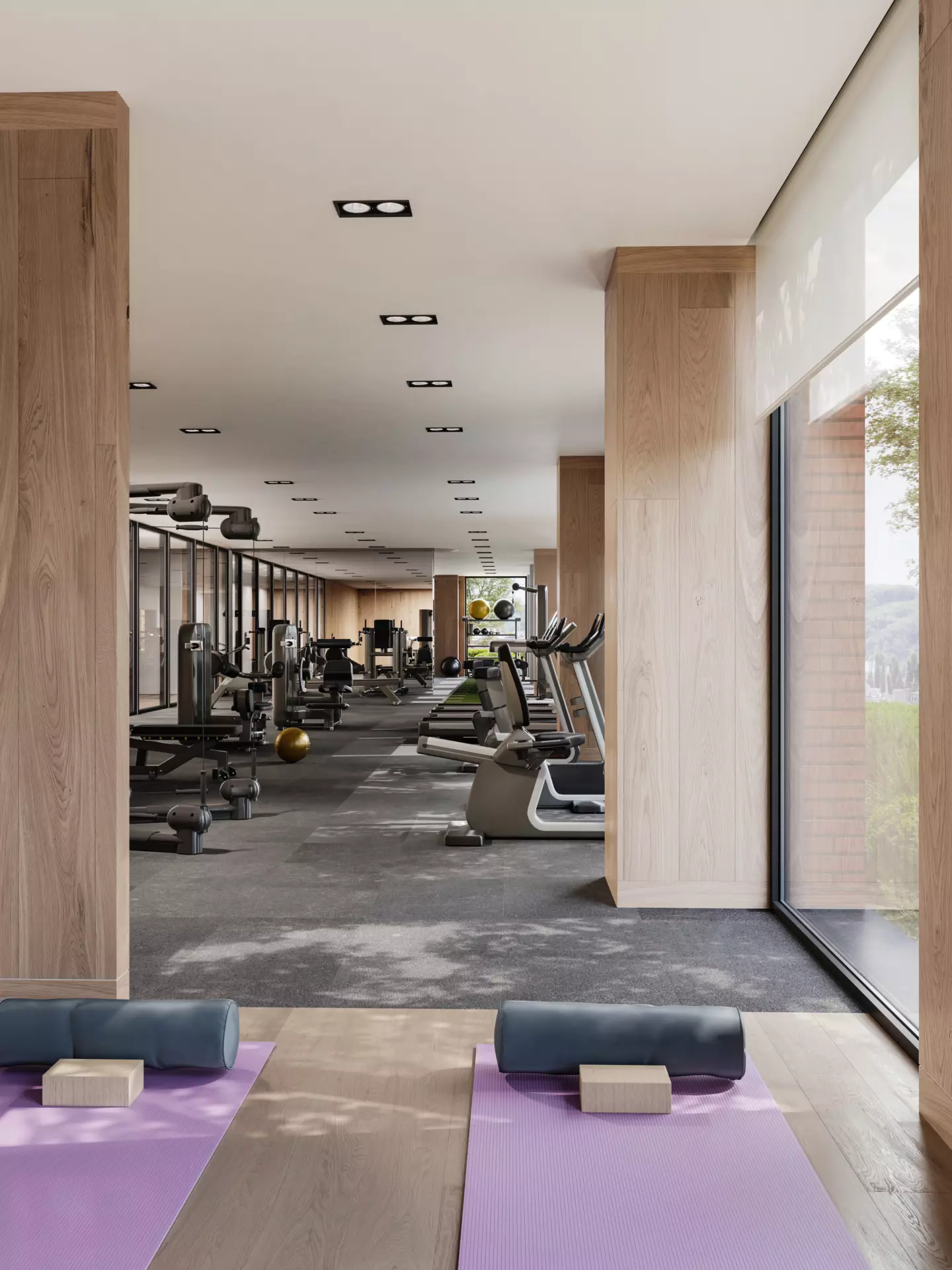 Bluffers Park Fitness Room