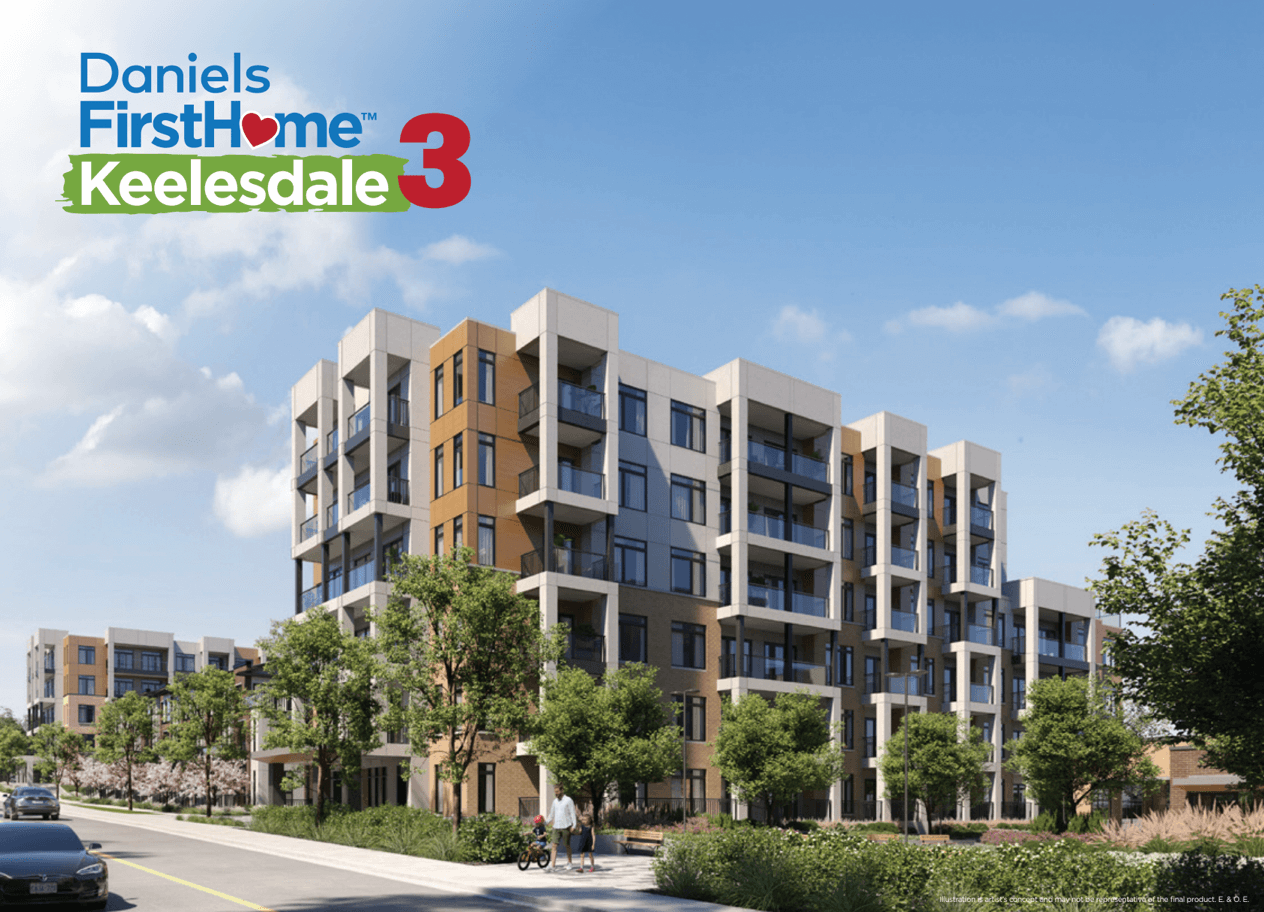 Daniels Keelesdale 3 Condo Rendering